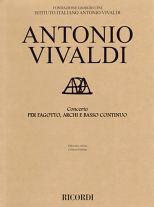 CONCERTO in C major, FVIII/33 RV470 (score)
