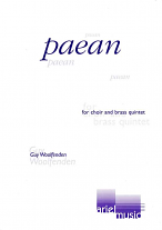 PAEAN (vocal score)