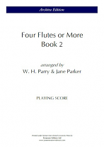 FOUR FLUTES OR MORE Book 2 (2 playing scores)