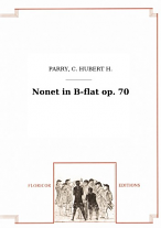 NONET in Bb major Op.70 (score & parts)