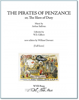 THE PIRATES OF PENZANCE (set of parts)