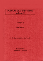 POPULAR CLARINET TRIOS Volume 2