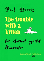 THE TROUBLE WITH A KITTEN score & parts
