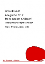 ALLEGRETTO No.2 from Dream Children (score & parts)