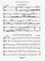 MY FAVOURITE BASSOON DUETS Book 3