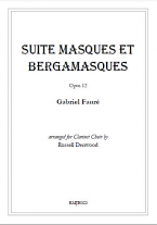 MASQUES ET BERGAMASQUES Op.112 score & parts