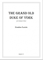 THE GRAND OLD DUKE OF YORK (score & parts)
