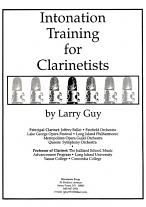 INTONATION TRAINING for Clarinettists