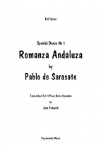 ROMANZA ANDALUZA (score & parts)