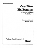 SIX SONATAS Op.3 Volume 1