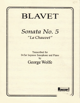 SONATA No.5 'La Chauvet'