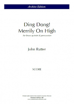 DING DONG MERRILY ON HIGH score