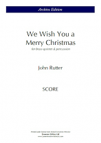 WE WISH YOU A MERRY CHRISTMAS score