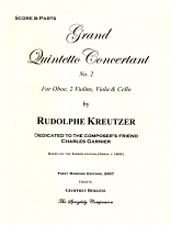 GRAND QUINTETTO CONCERTANT No.2 score & parts