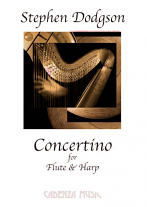 CONCERTINO FOR FLUTE, HARP AND STRINGS solo parts
