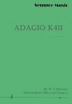 ADAGIO K411 (score & parts)