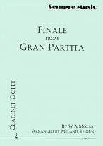 FINALE from Gran Partita (score & parts)