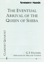 THE EVENTUAL ARRIVAL OF THE QUEEN OF SHEBA (score & parts)