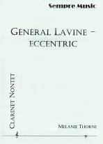 GENERAL LAVINE - eccentric (score & parts)