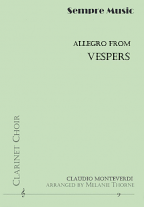 ALLEGRO from Vespers (score & parts)