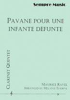 PAVANE POUR UNE INFANTE DEFUNTE (score & parts)