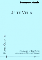 JE TE VEUX (score & parts)