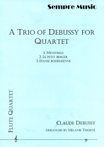 A TRIO OF DEBUSSY (score & parts)