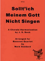 CHORALE: SOLL'ICH MEINEM GOTT NICHT SINGEN