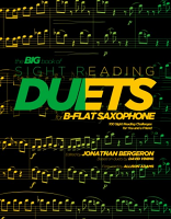 BIG BOOK OF SIGHT-READING DUETS for B flat Saxophone
