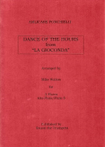 DANCE OF THE HOURS (score & parts)