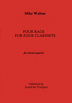 4 RAGS FOR 4 CLARINETS (score & parts)