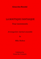 LA BOUTIQUE FANTASQUE Four Movements (score & parts)