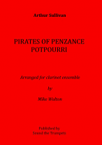 PIRATES OF PENZANCE POTPOURRI (score & parts)