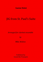 JIG from St Paul's Suite (score & parts)