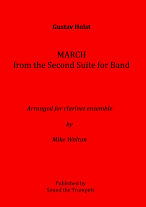 MARCH from Second Suite for Band (score & parts)