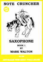 NOTE CRUNCHER: SAXOPHONE Book 1