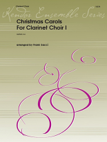 CHRISTMAS CAROLS for Clarinet Choir I