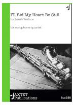 I'LL BID MY HEART BE STILL (score & parts)