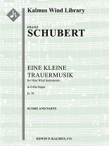 EINE KLEINE TRAUERMUSIK (full score)