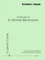 IL SIGNOR BRUSCHINO Overture (score & parts)