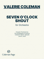 SEVEN O'CLOCK SHOUT (Conductor's Score)