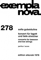 BASSOON CONCERTO study score
