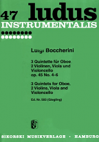 THREE QUINTETS Op.45 Nos.4-6