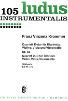 QUARTET in D major Op.82 (set of parts)