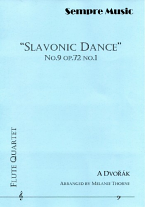 SLAVONIC DANCE No.9, Op.72 No.1 (score & parts)