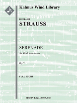 SERENADE Op.7 (score & parts)