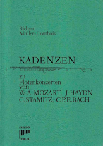 Cadenzas for Flute Concertos by W.A. Mozart, J. Haydn, C. Stamitz, and C.P.E. Bach