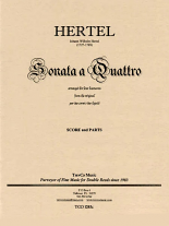 SONATA A QUATTRO (score & parts)