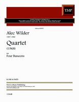 QUARTET (score & parts)