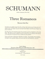 THREE ROMANCES Bassoon part only